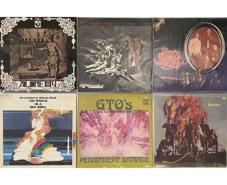 PSYCH / PROG - 60's / 70's ORIGINALS - LP COLLECTION. A psychedelic collection of 9 x LPs. Titles / Artists include Fever Tre