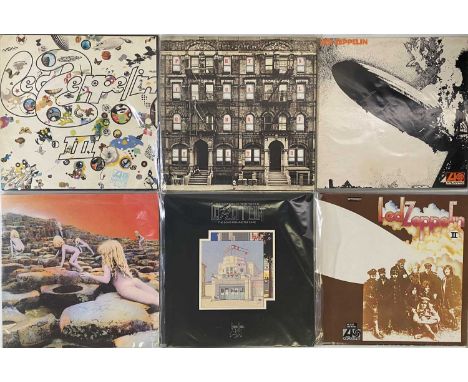 LED ZEPPELIN - LP PACK. A glorious selection of 7 LPs by legendary 70s British rock group Led Zeppelin. Titles include Led Ze