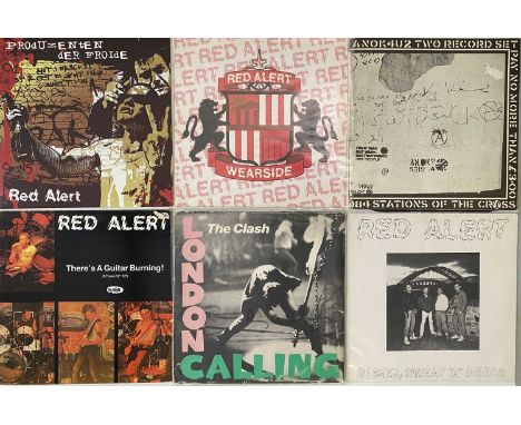 PUNK/OI/NEW WAVE - CLASSIC LPs. Killer instant collection of 20 x (predominantly) LPs. Artists/titles are Crass - Stations Of