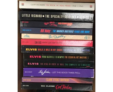 ROCK 'N' ROLL - CD BOX SETS. Fantastic collection of 15 x box sets. Titles / Artists include Cliff Richard - The Rock 'n' Rol