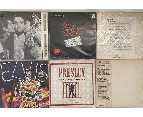 ELVIS PRESLEY - LP COLLECTION (WITH RARITIES!). Mega collection of 19 x LPs from Elvis including promos/coloured vinyl rariti