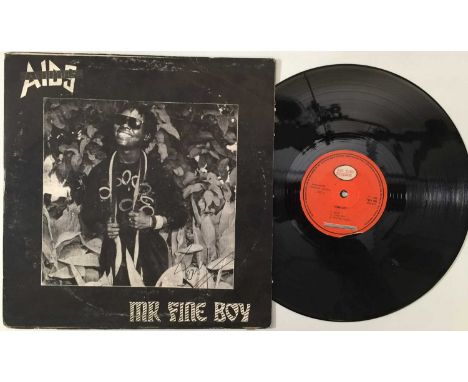 MR. FINE BOY - AIDS LP (NIGERIA - BIG TIME RECORDS FBLP 001). Top Nigerian Roots LP rarity from Mr. Fine Boy with the 1987 LP