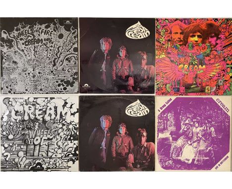 CREAM &amp; RELATED - LP COLLECTION. Ace collection of 13x LPs plus 1 x 12" (14 releases in total) featuring Cream. Titles ar