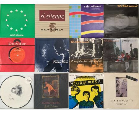 COOL POP / WAVE / INDIE - 7" COLLECTION. Killer collection of 250+ 7". Titles / Artists include The Style Council inc. Money-