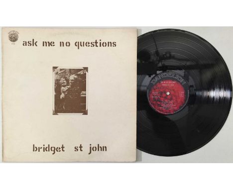 BRIDGET ST. JOHN - ASK ME NO QUESTIONS LP (ORIGINAL UK PRESSING - DANDELION S 63750). The wonderful 1969 LP from Bridget St. 