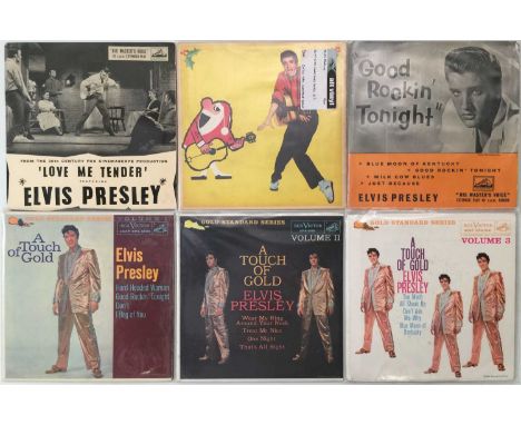 ELVIS PRESLEY - 7" EP PACK. A smashing pack of 6 7" EPs by the king of rock n roll Elvis Presley. Titles include Love Me Tend