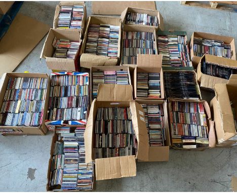 CD COLLECTION. Another giant collection of 1700 x CDs. This includes box sets and compilations. Artists include Billy Joel, D