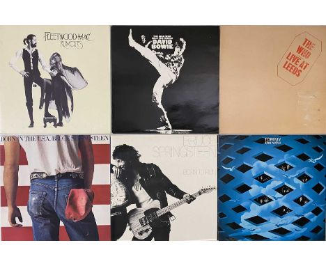 CLASSIC ROCK - LPs &amp; 7". A magic collection of 38 LPs &amp; 34 7" singles. Artist/ titles include The Who inc Live At Lee