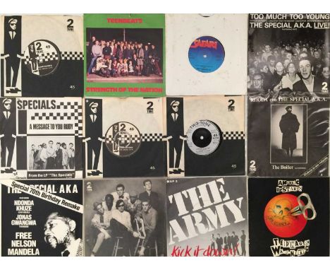 CLASSIC PUNK / WAVE - LP COLLECTION. Wonderful collection of around 150 x 7". Titles / Artists include Bauhaus inc. Telegram 