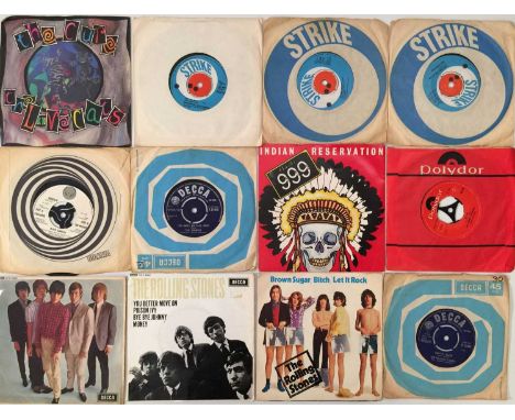 CLASSIC ROCK/POP/WAVE - 7" COLLECTION. Strong collection of around 200 x 7" loaded with goodies from across the decades! With