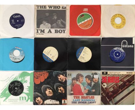 50's / 70's - ROCK / POP / BEAT / PSYCH - 7" COLLECTION. Fantastic collection of around 86 x 7". Titles / Artists include Tre