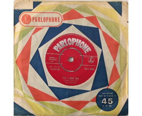 THE BEATLES - LOVE ME DO - 45-R 4949 - 7" RARITY. A fantastic copy of the rare, original pressing 'Love Me Do' 7". This recor