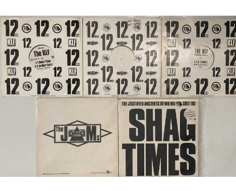 KLF AND RELATED - LPs/ 12" PACK. A smashing collection of 5 LPs/ 12" by The KLF and related. Artists/ titles include The Just