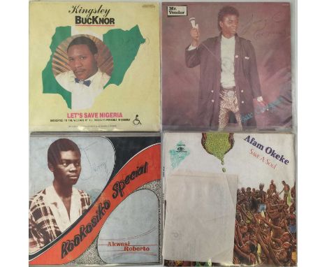 AFRICAN (NIGERIAN/GHANAIAN) - LP BOOGIE RARITIES. Superb bundle of 4 x in demand Boogie rarities from Nigeria and Ghana. Titl