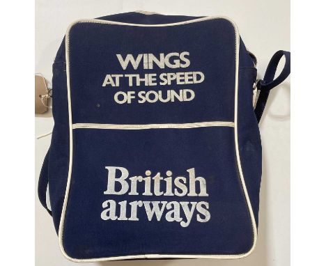 An original 1976 promotional issue bag for 'Wings At The Speed of Sound'. Measures approximately 30.5cm x 39.5cm (12 inches x