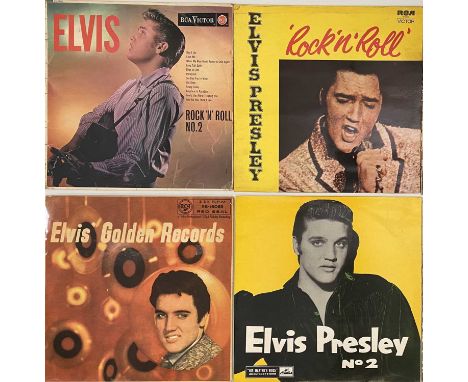 ELVIS PRESLEY - LP COLLECTION. Great run of 22 x LPs featuring Elvis. Titles include Rock 'N' Roll (UK og HMV CLP 1093 - plea