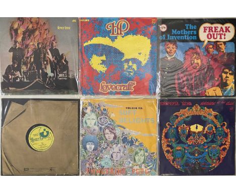 PSYCH / PROG - 60's / 70's ORIGINALS. Fuzzed out pack of 12 x LPs. Titles / Artists include The Grateful Dead - Anthem of the