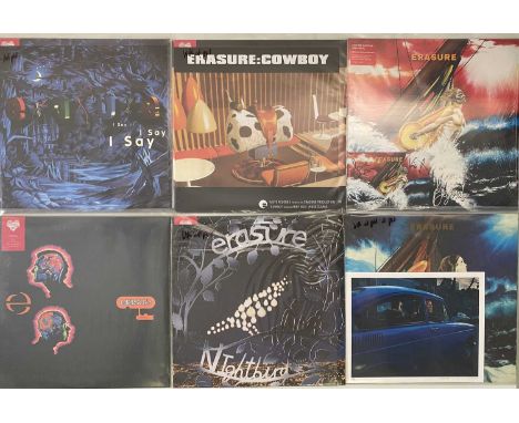 ERASURE - LP/12" COLLECTION (WITH RARITIES!). Wonderful collection of 24 x LP/12" releases from Erasure including a whole hos