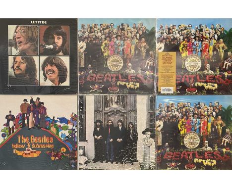 BEATLES REISSUES - LP COLLECTION. Wonderful collection of 15 x LPs. Titles include Sgt Peppers Lonely Hearts Club Band (3 x c