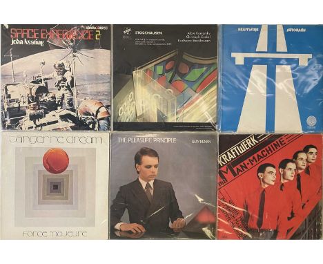ELECTRONIC - LP COLLECTION. Feel the cinematic power of the synthesiser with this great collection of 27 x LPs. Titles / Arti