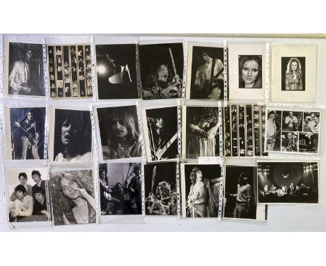 21 assorted photo prints, mostly original 1960s/70s black and white originals with many bearing press / photographer info sta