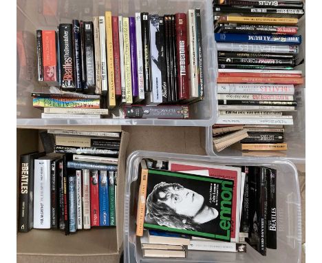 Approx 100 The Beatles &amp; related books. Titles to include, Revolution in the Head, Magical Mystery, The John Lennon Tapes