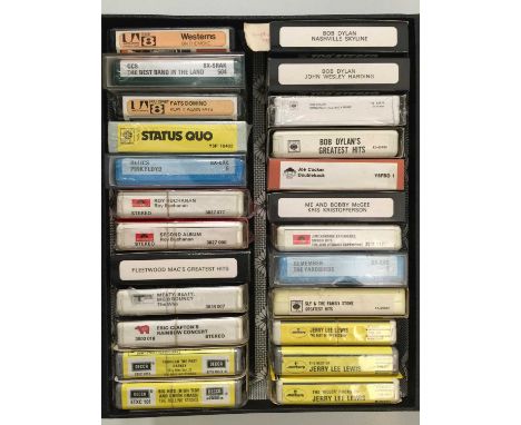 CLASSIC ROCK - 8 TRACK CASSETTES. A stunning collection of 24 8-track cassettes, all in exceptional Like New/ Sealed conditio