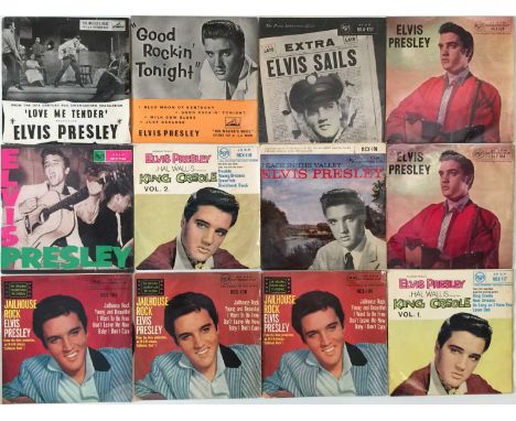 ELVIS PRESLEY - EP COLLECTION. Excellent collection of 26 x EP releases from the King. Titles include Love Me Tender (UK og 7