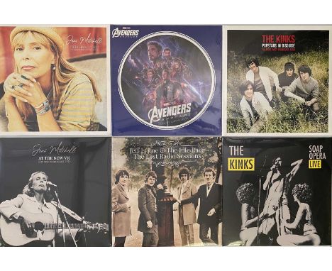 FOLK / CLASSIC ROCK / POP - LP COLLECTION. Lovely collection of 23 x LPs and 1 x Box Set. Titles / Artists include The Kinks 