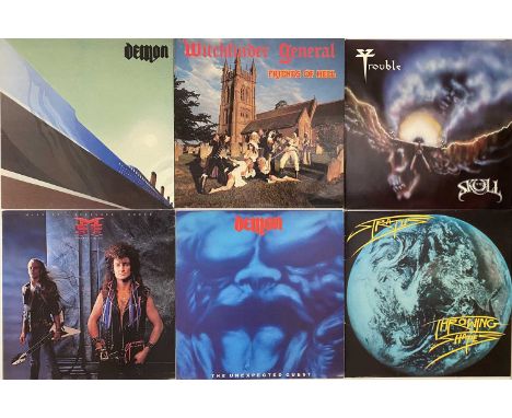 METAL / HEAVY ROCK - LP COLLECTION. A fantastic collection of 43 x LPs. Titles / Artists include Witchfinder General - Friend