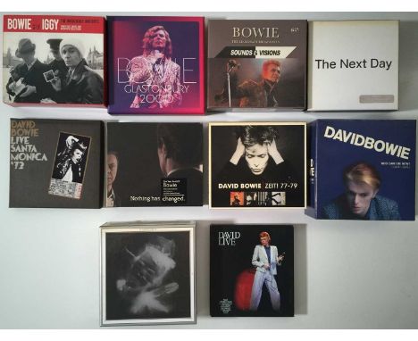 DAVID BOWIE - CD COLLECTION - BOX SETS. Lovely collection of 10 x box sets. Please note some of these box sets are unofficial