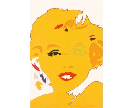WERNER BERGES  Cloppenburg/Niedersachsen 1941 - 2017 Schallstadt/Baden: Marilyn. Farboffsetlithographie aus den Collector’s E