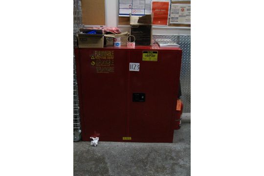 Uline Flammable Liquid Storage Cabinet Mod H 1563m R