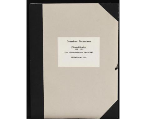                     KESTING,             Edmund(1892 Dresden - 1970 Birkenwerder)    "Dresdner Totentanz"    5 Blatt Silberge