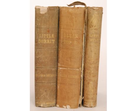 CHARLES DICKENS - 'Little Dorrit', published Bradbury & Evans, London, 1857, first edition, original green cloth boards,  8vo