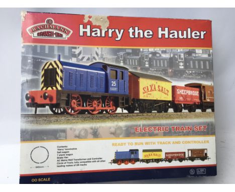 Bachman railways Branch line Harry the Hauler electric train set 00 scale boxed