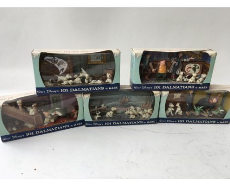 Disneykins boxed 101 Dalmations , Walt Disney made by Marx