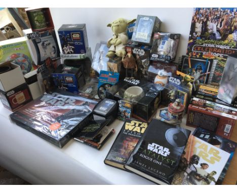Star Wars collection of various items including 30th anniversary Star Wars Vault, celebration 3 Darth Vader figure and other 