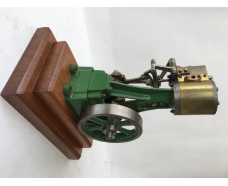 A vintage static Traction engine