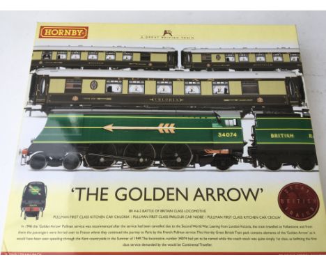 Hornby 00 gauge The Golden Arrow R2369 Train pack