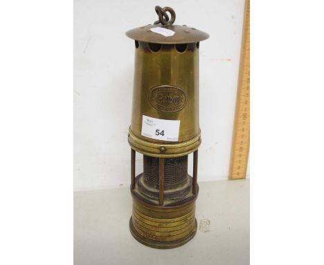Vintage miners lamp marked Prima