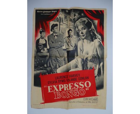 EXPRESSO BONGO (1959) - Film satire of the music industry directed by Val Guest, shot in an uncredited Dyaliscope and starrin