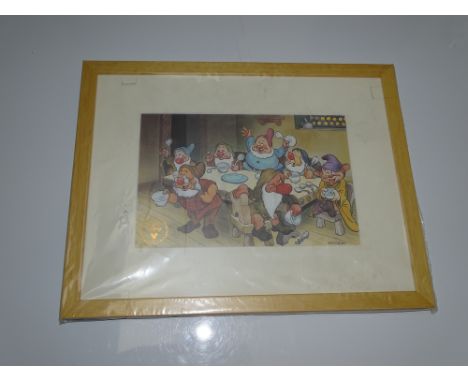 SNOW WHITE: LITHOGRAPH - 1994 - framed and glazed with limited edition certificate to rear.