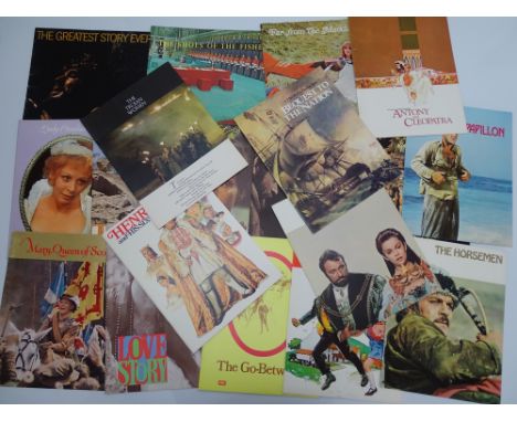 A SELECTION OF Vintage Movie Souvenir Program Books for a variety of DRAMA / BIOGRAPHICAL / HISTORICAL films: THE HORSEMEN (1