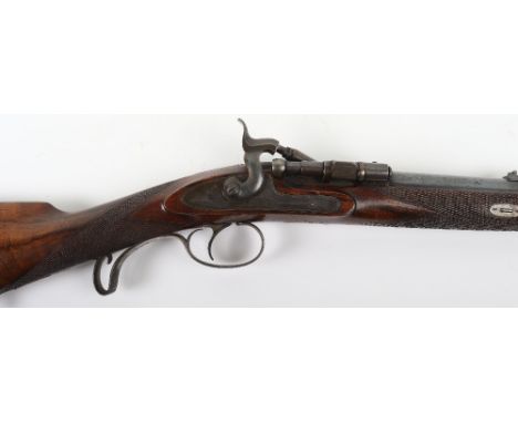 25-Bore Snider Action Breech Loading Sporting Rifle by Reilly No. 15227, round blued barrel London proved and engraved COLD D