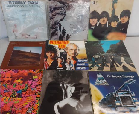 Mixed 1960's-1980's LP's to include The Beatles, Def Leppard, The Waterboys, Echo and The Bunnymen, Steely Dan, Jimi Hendrix 