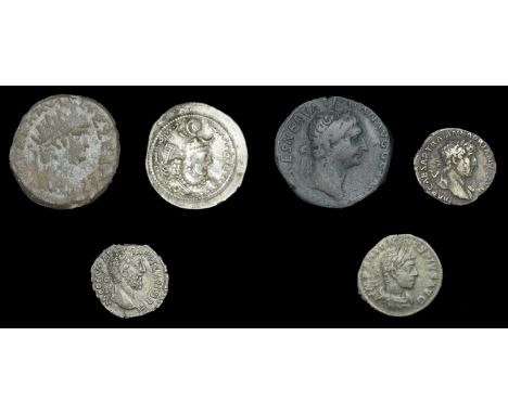 Roman Imperial Coinage, Commodus, Denarius, Rome, 189, rev. Jupiter, 2.14g (RSC 387); together with other Roman coins (4) and