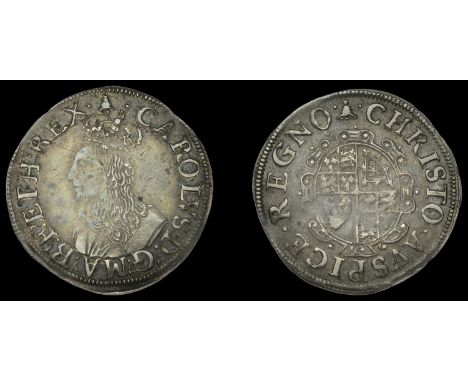 Charles I (1625-1649), Pattern Groat, probably by E. Greene, in silver, mm. bell, crowned bust left, no mark of value, rev. o