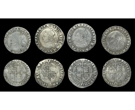 Elizabeth I (1558-1603), Fourth issue, Sixpences (4), all 1573, mm. acorn (over ermine on obv.), 2.14g/8h (BCW AC-1:AC-b1), m