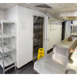 1 x Walk In Commercial Chiller Featuring Two Doors and Fan Coolers